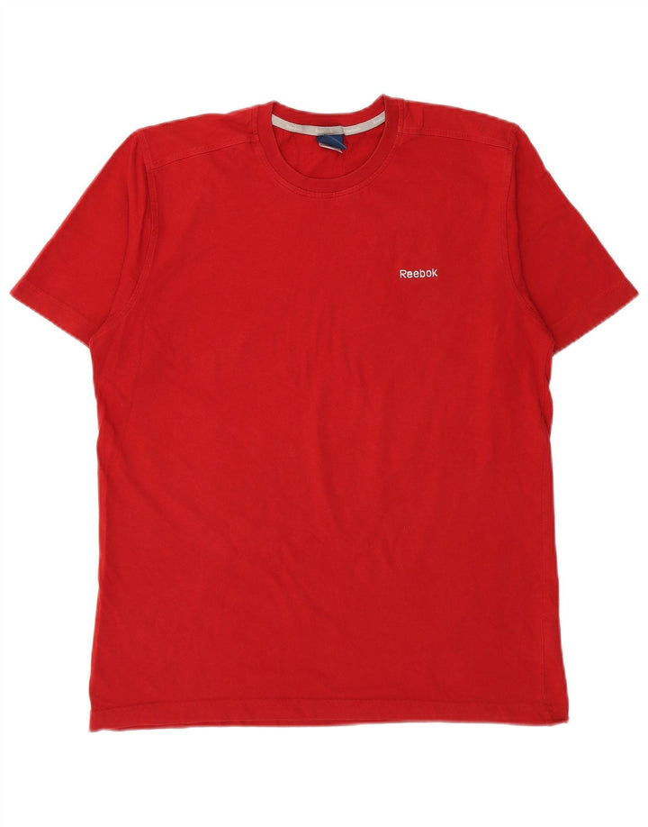 Camiseta Reebok Hombre Top Medium Rojo Algodón