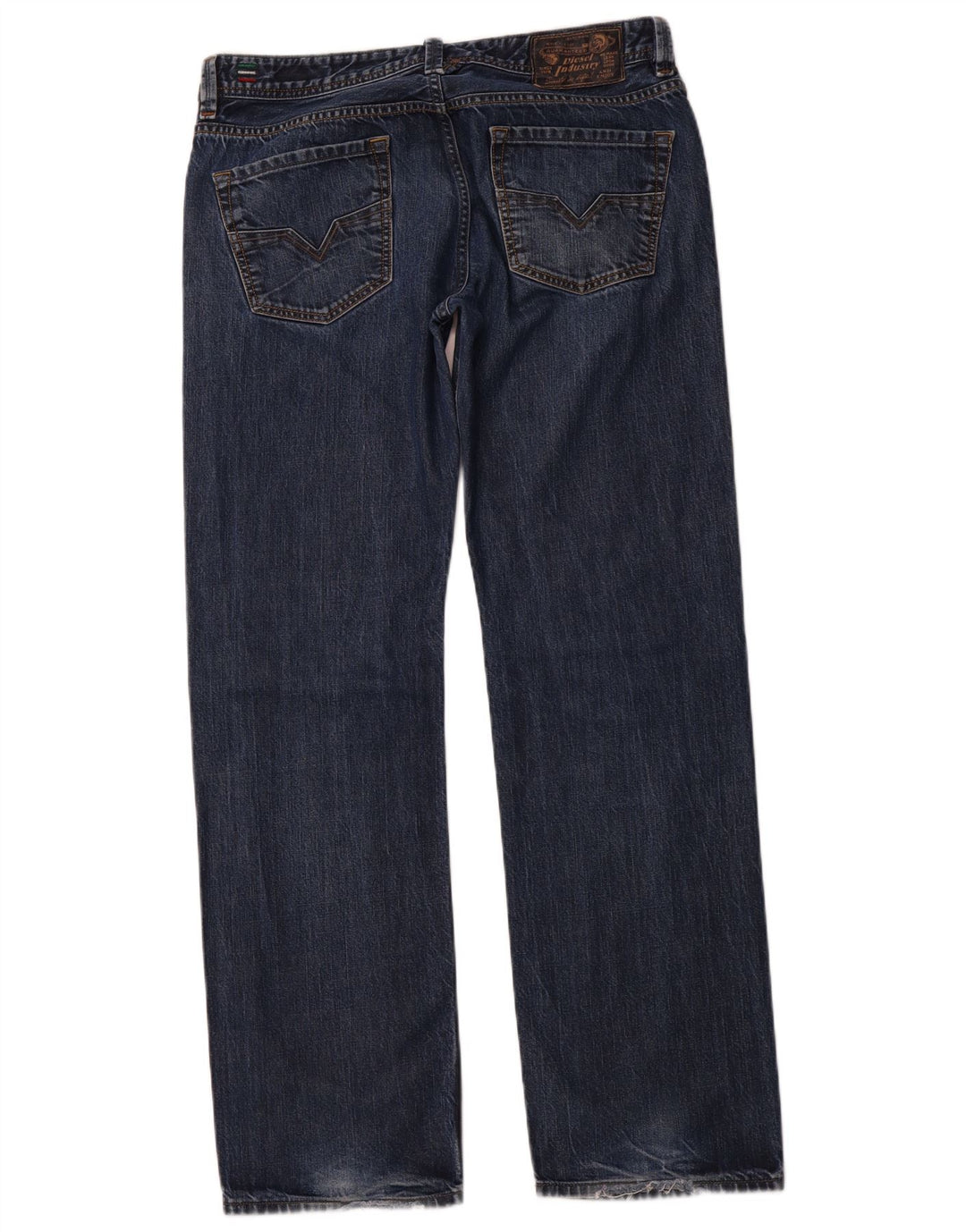 DIESEL Vaqueros rectos Larkee para hombre W34 L34 Algodón azul