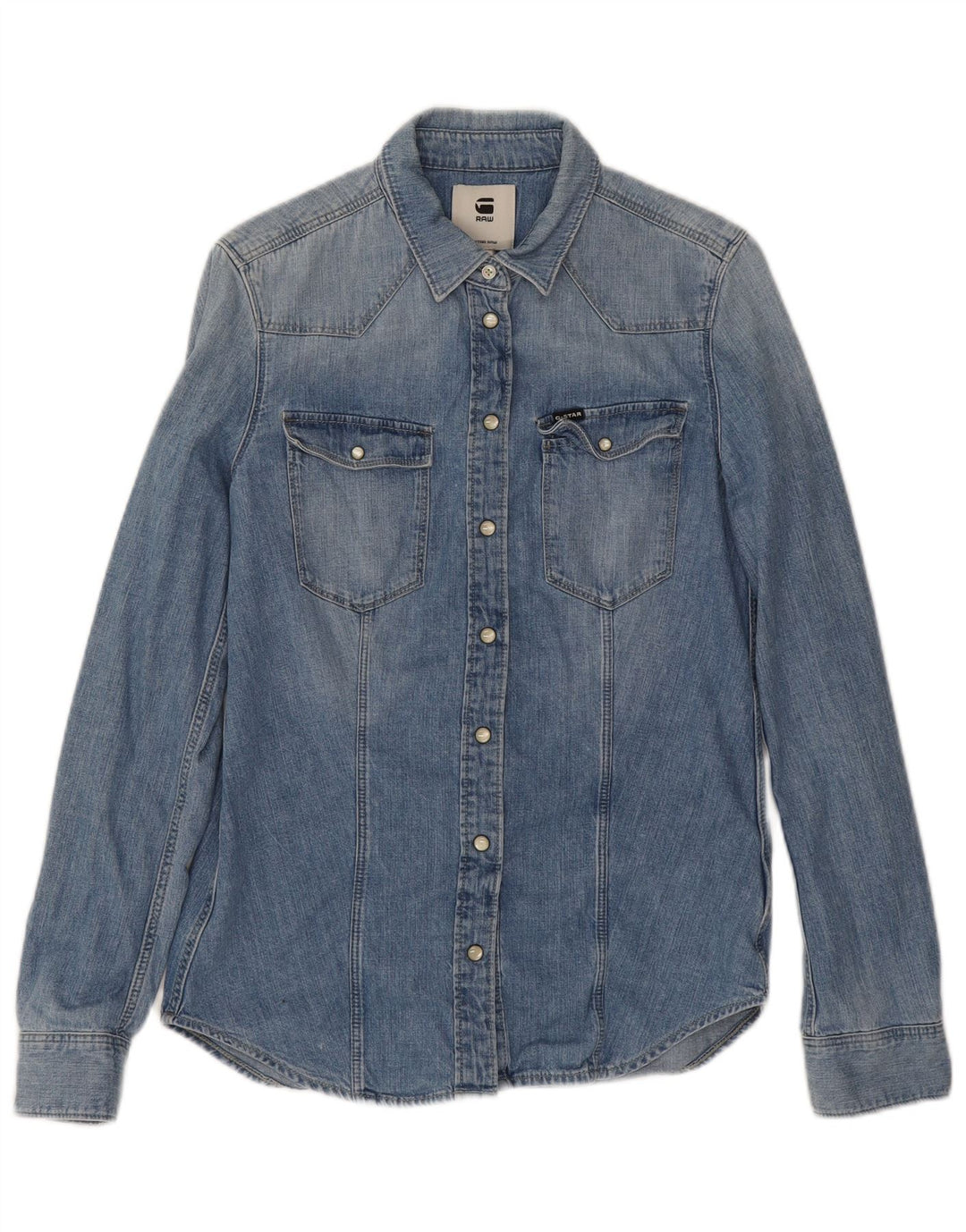 Camisa vaquera para mujer G-Star UK 44 Azul medio