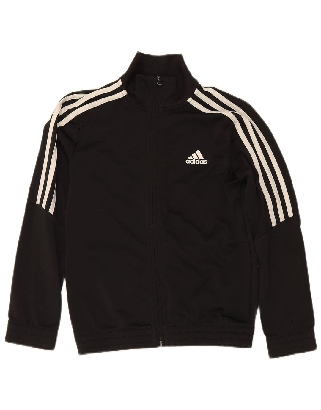 Adidas Chaqueta de chándal para niño 9-10 años Negro Poliéster