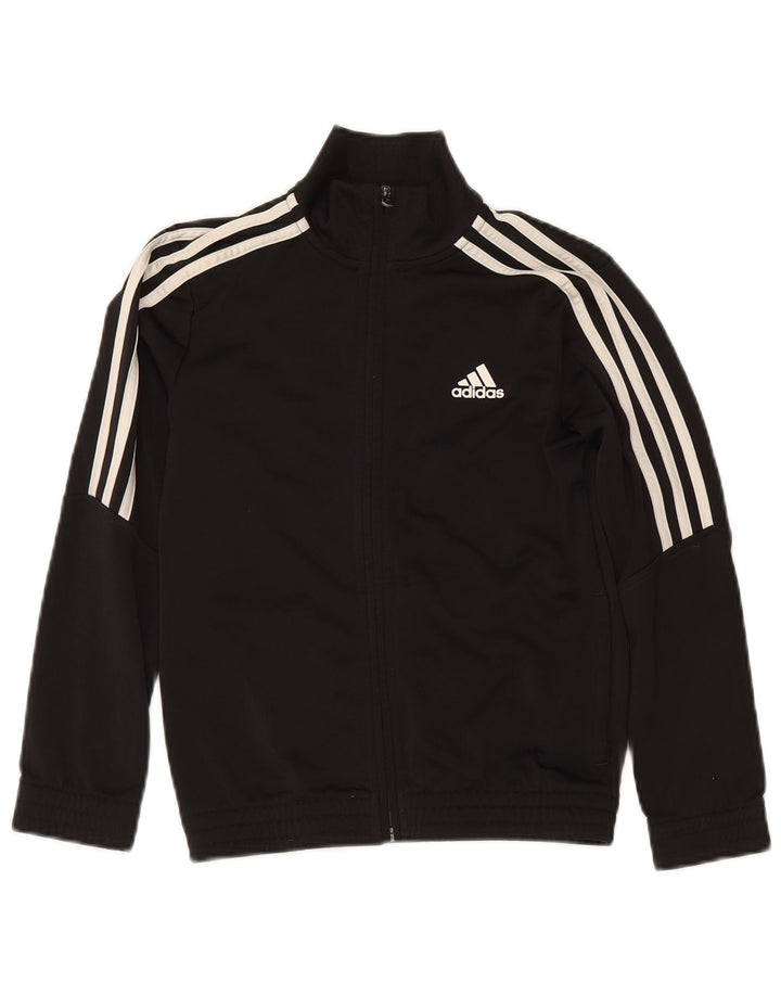 Adidas Chaqueta de chándal para niño 9-10 años Negro Poliéster