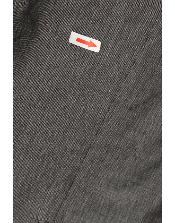 Marks & Spencer Chaqueta tipo blazer de 3 botones para hombre UK 42 Large Grey Wool