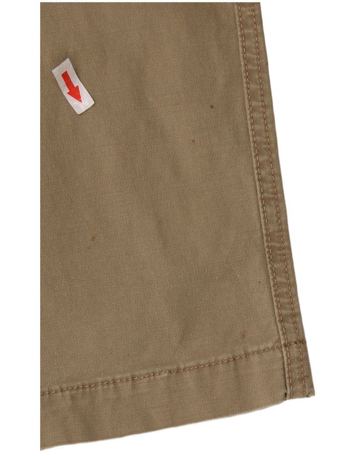 SUPERDRY Pantalón cargo ajustado para hombre W32 L32 Algodón beige