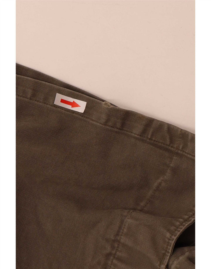 Vintage hombres chaqueta militar Reino Unido 40 grande caqui