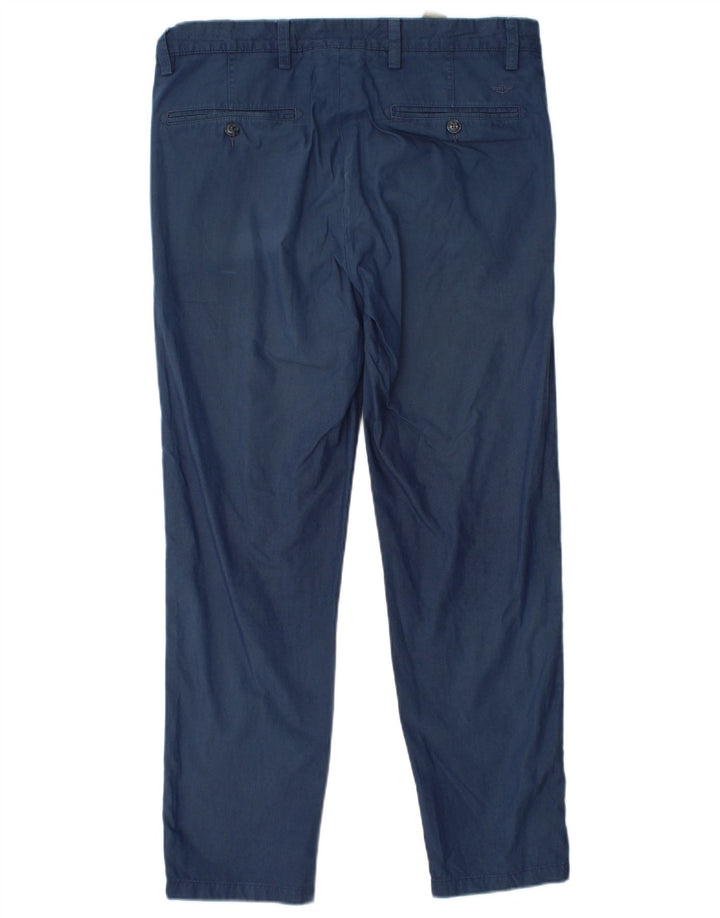 Dockers Pantalón chino Extra Sim Fit para hombre W32 L29 Azul marino