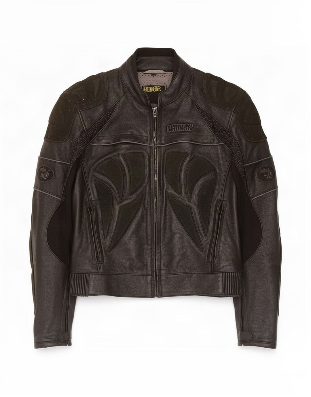 Streetfighter Chaqueta de cuero para hombre IT 48 Medium Black