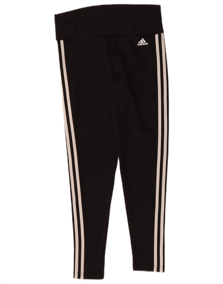 Adidas Leggings Aeroready para mujer Reino Unido 12/14 Mediano Negro Poliéster