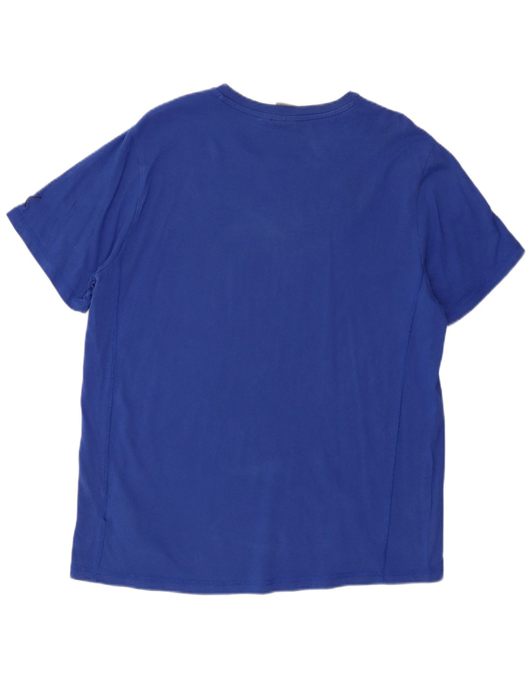 Puma - Camiseta gráfica para hombre, talla grande, algodón azul