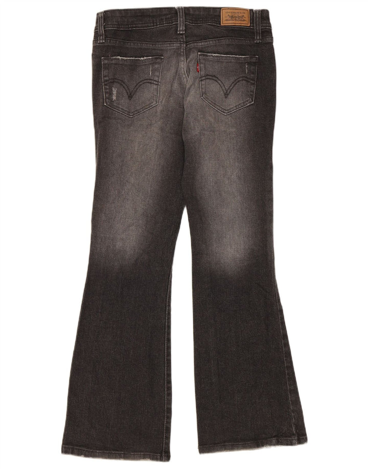 Levi's Jeans 518 Super Low Bootcut para mujer US 3 Small W30 L29 Algodón gris