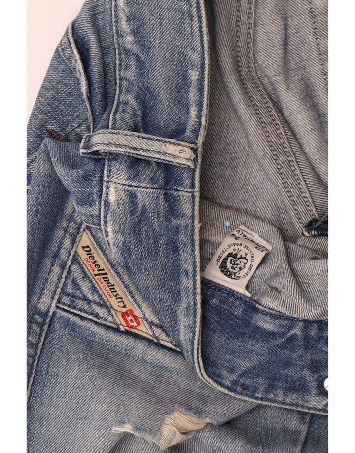 Diesel Mujer Vaqueros Bootcut Desgastados W26 L31 Azul