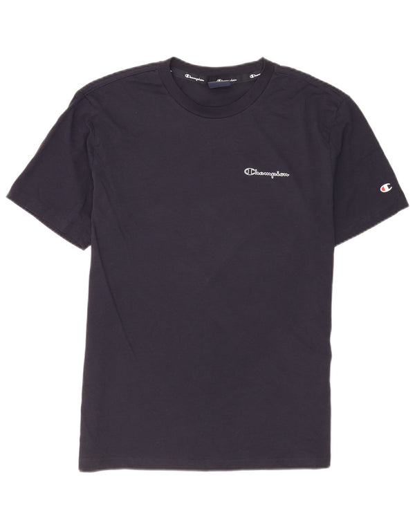 Champion Camiseta Hombre Top Small Azul Marino Algodón