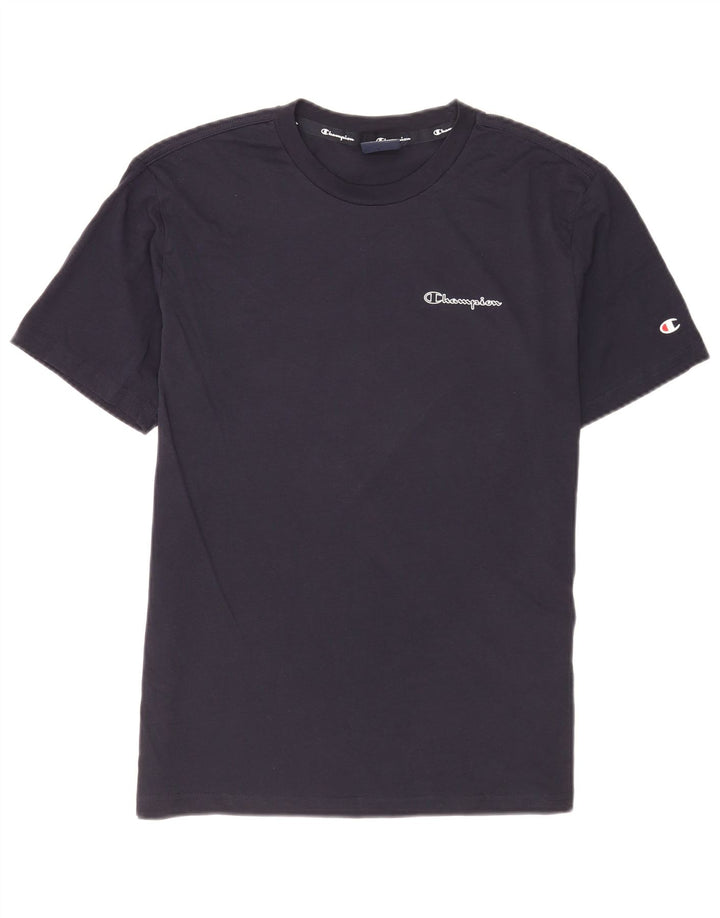 Champion Camiseta Hombre Top Small Azul Marino Algodón