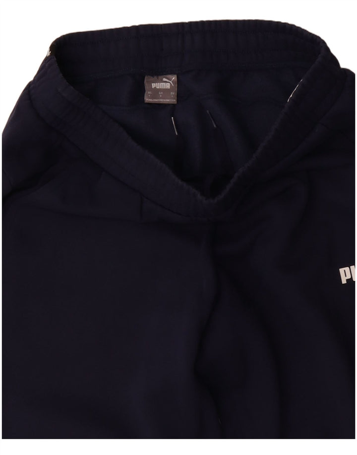 PUMA Pantalones de chándal para hombre Joggers Large Azul marino