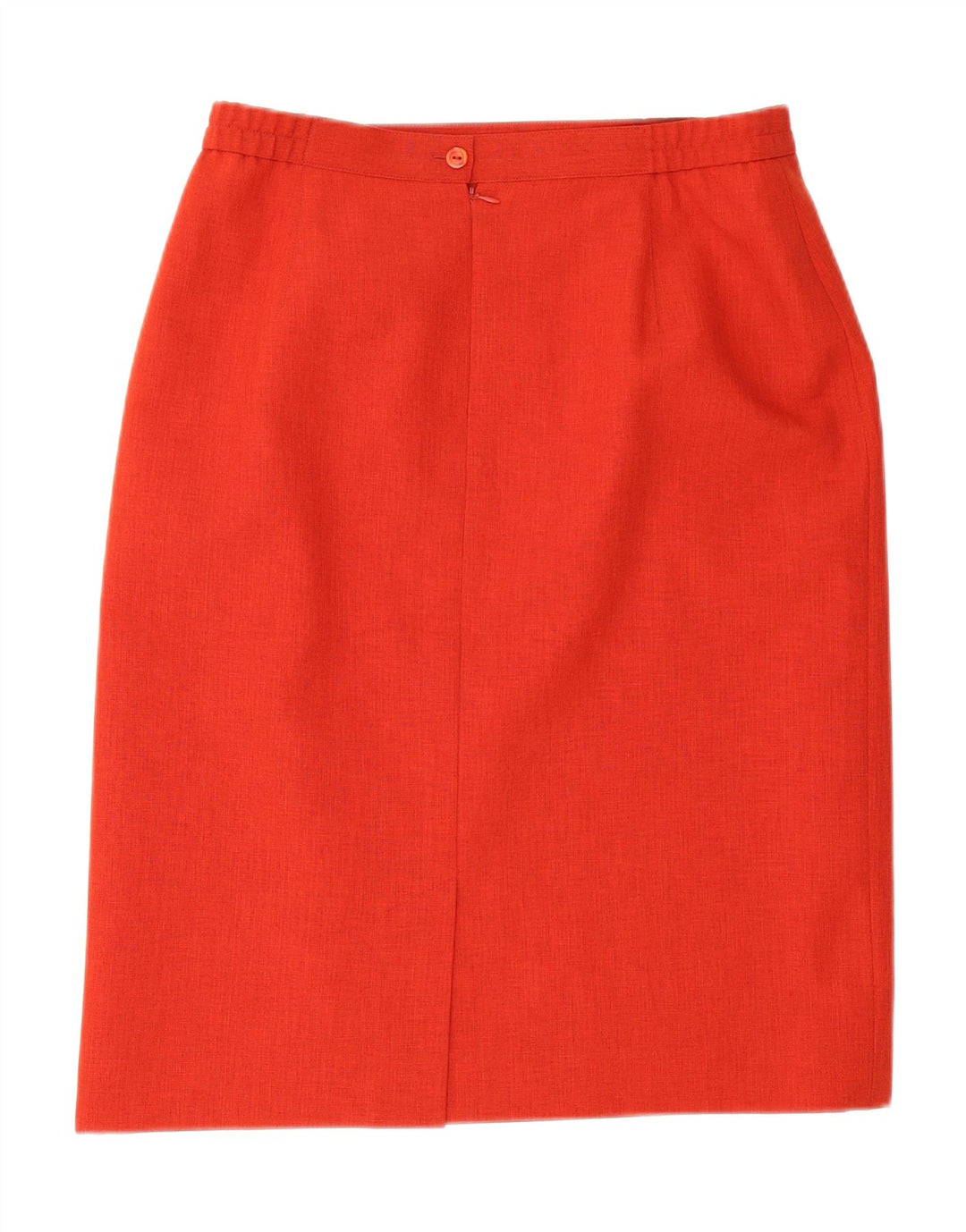 Eastex Falda lápiz para mujer UK 16 Large W30 Poliéster rojo