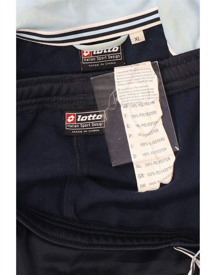 LOTTO Chándal completo para mujer ES 40 XL Azul marino Colorblock Poliéster