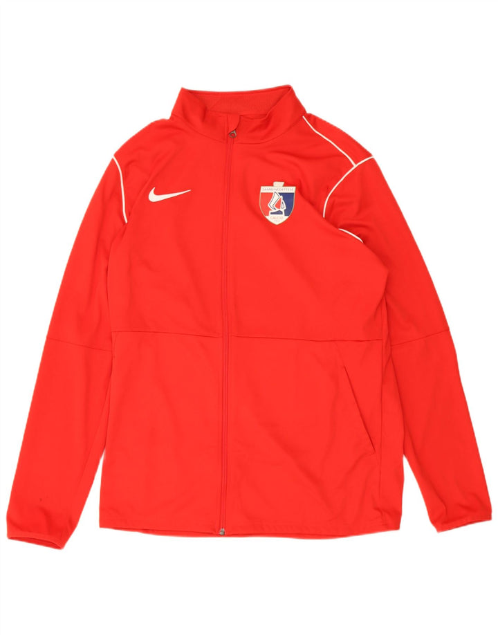 Nike Dri Fit Graphic Chándal Top Chaqueta para Hombre XL Poliéster Rojo