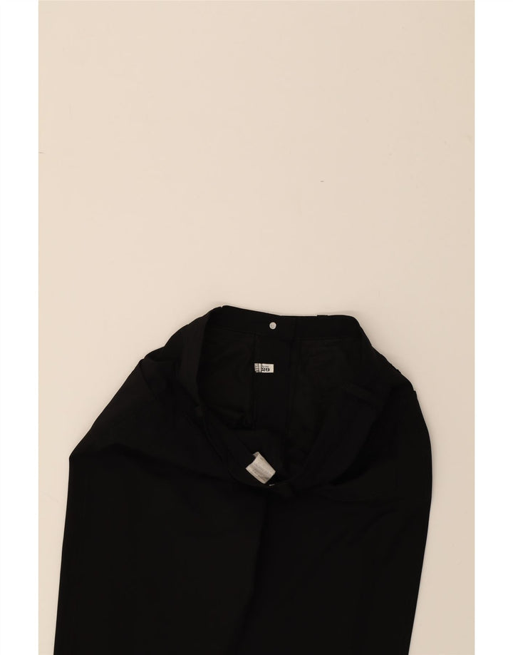 ARMANI Womens Slim Casual Trousers W29 L29 Black Vintage Armani and Second-Hand Armani from Messina Hembry 