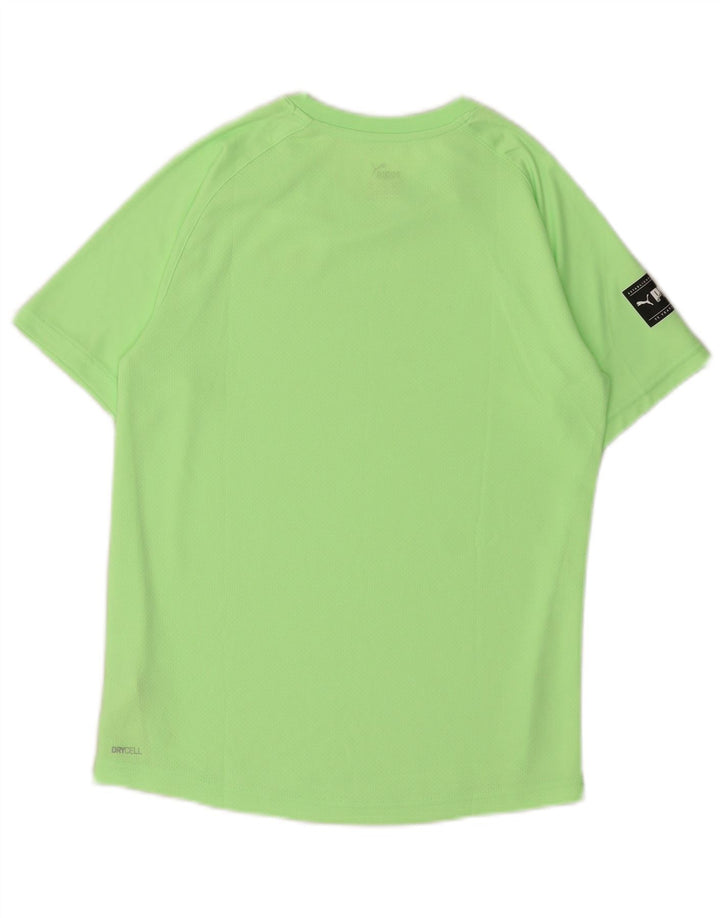 PUMA Conjunto de 2 piezas para niño 13-14 años Poliéster color block verde