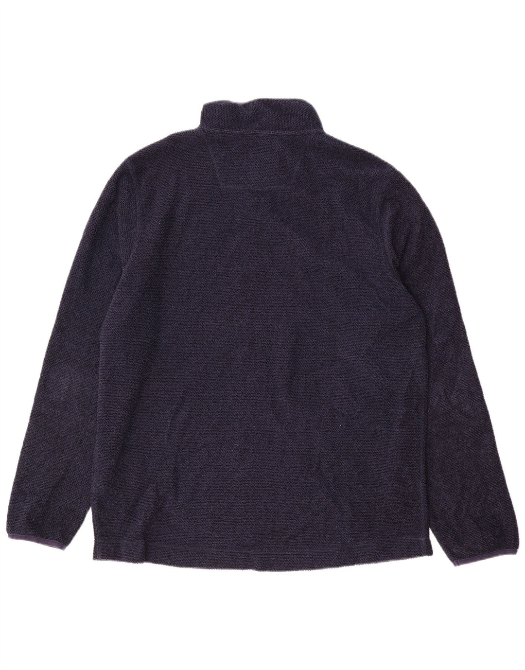 WEIRD FISH Sudadera con Cuello y Cremallera para Hombre Jersey XL Azul Marino Poliéster