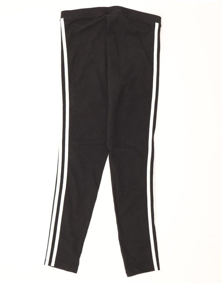Adidas Leggings para mujer Reino Unido 10 Pequeño Algodón Negro