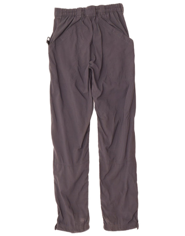 L.L.Bean Pantalones chinos rectos para mujer US 6 Medium W30 L31 Gris