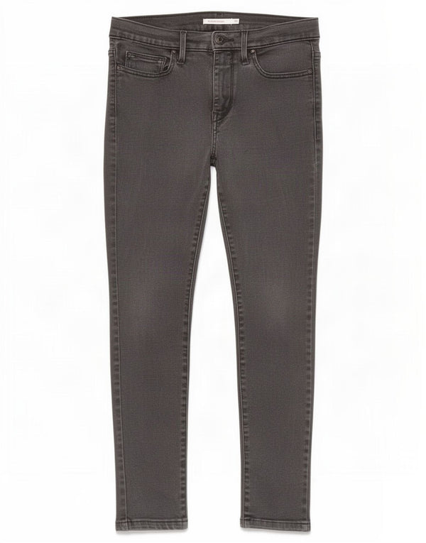 Vaqueros pitillo adelgazantes Levi's para mujer W28 L26 Gris