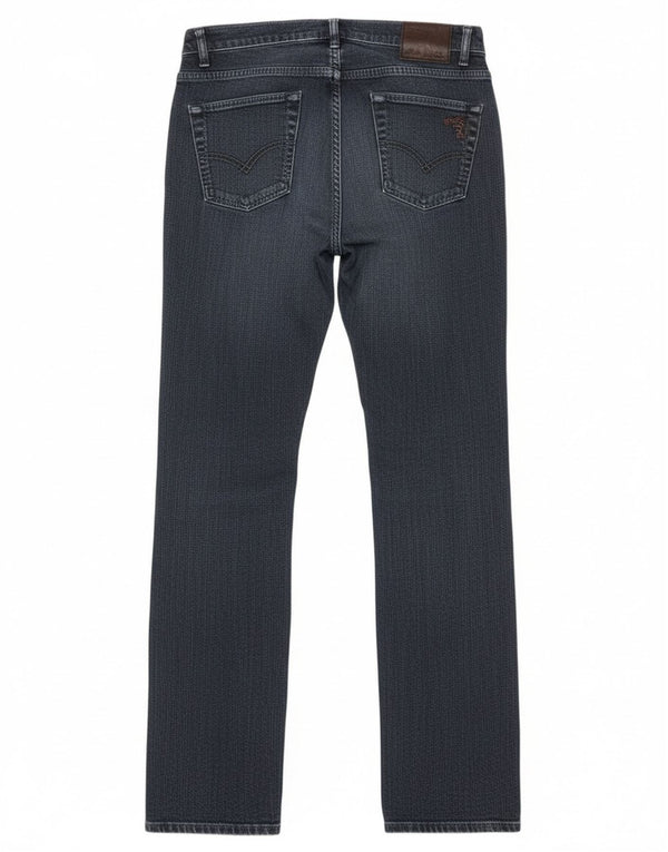 Vaqueros Trussardi Mujer Rectos W28 L35 Azul Marino Algodón