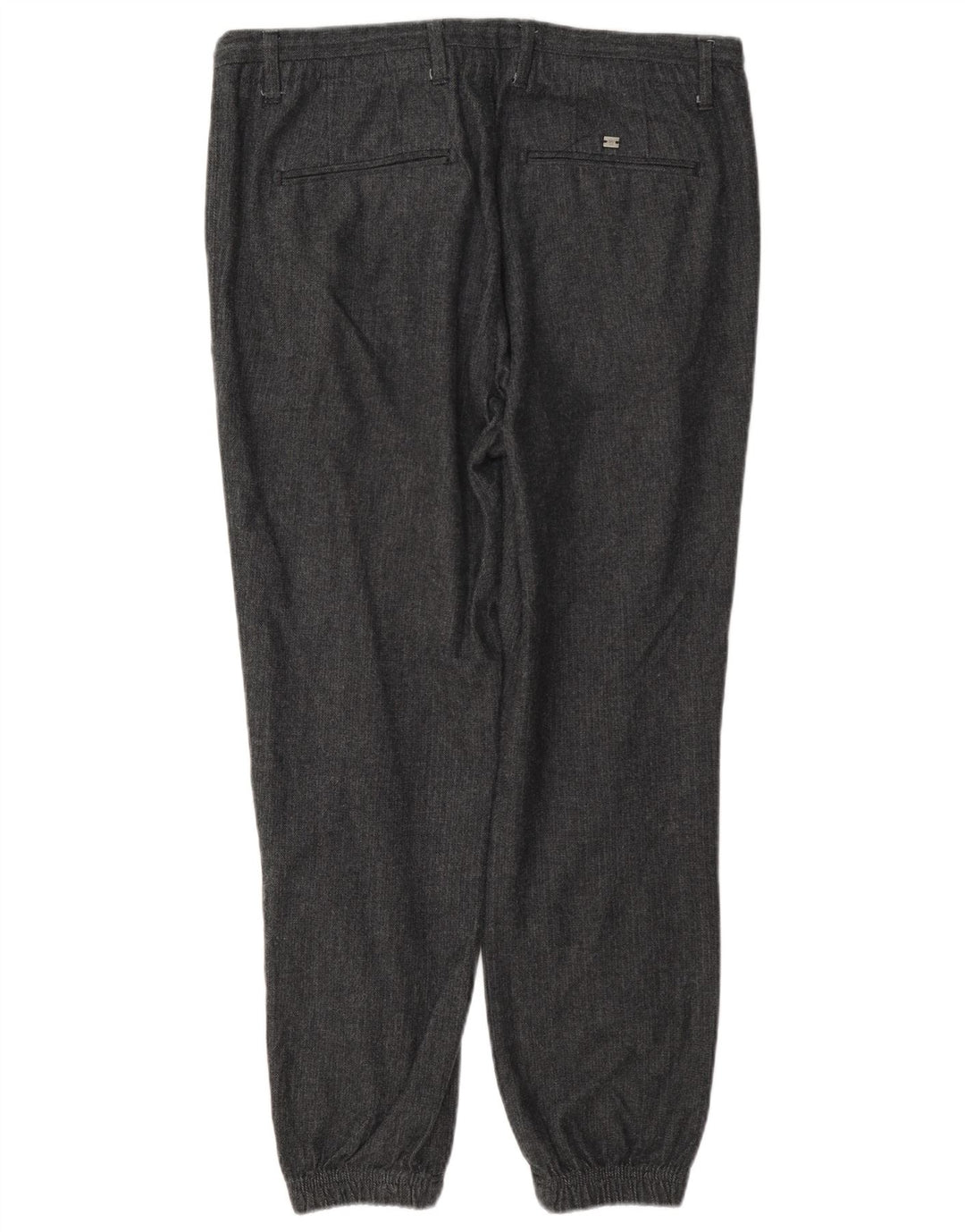 Massimo Dutti Pantalón chino para hombre EU 42 Large W32 L28 Grey Herringbone