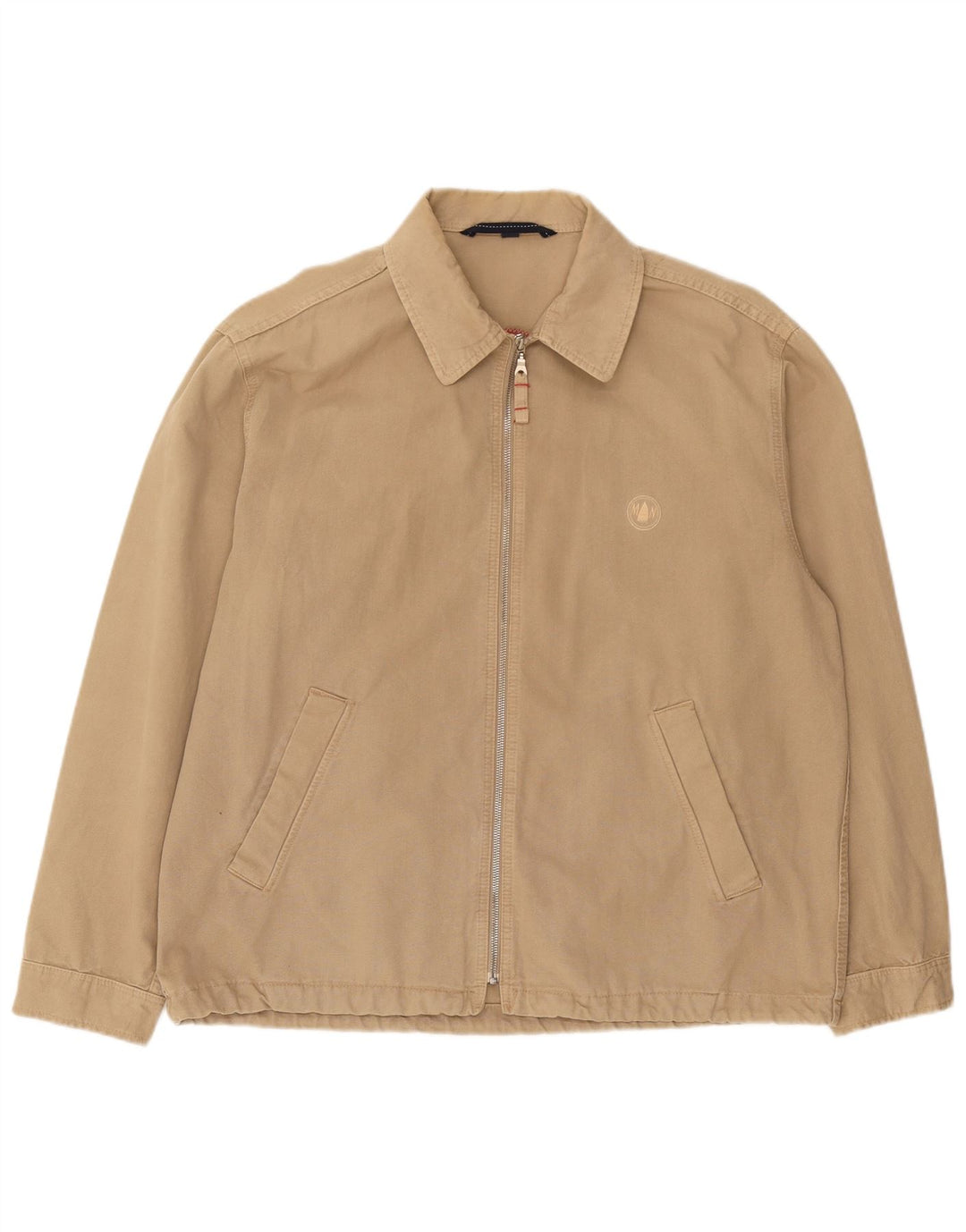 Murphy & Nye Chaqueta Bomber para Hombre UK 42 XL Algodón Beige