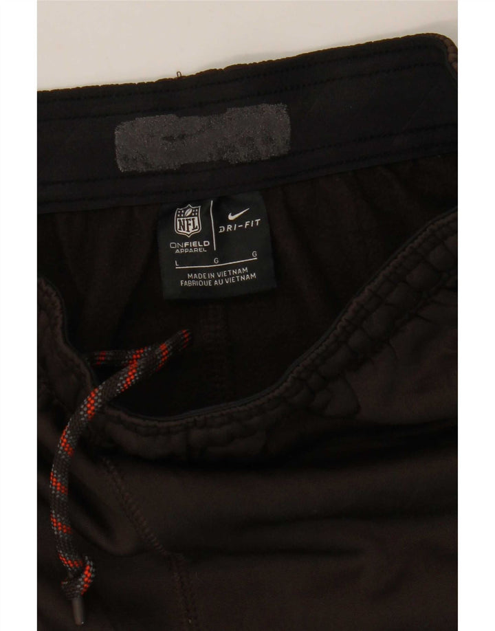 Nike Cleveland Browns Graphic Chándal Pantalones para Hombre Grande Caqui Poliéster