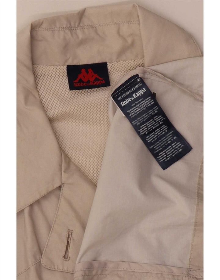 Gabardina Kappa para mujer UK 46 Large Beige Poliamida