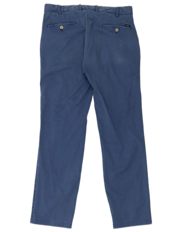 Gant Pantalón chino recto para hombre IT 48 Medium W33 L31 Algodón azul