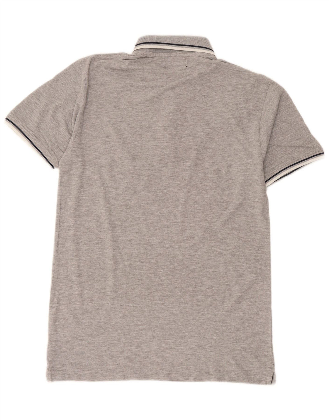 Coveri Polo Hombre Grande Gris Algodón