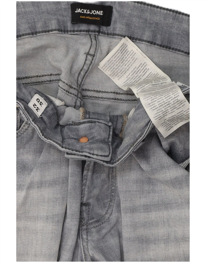 Jack & Jones Vaqueros Slim para Hombre W32 L30 Algodón Gris