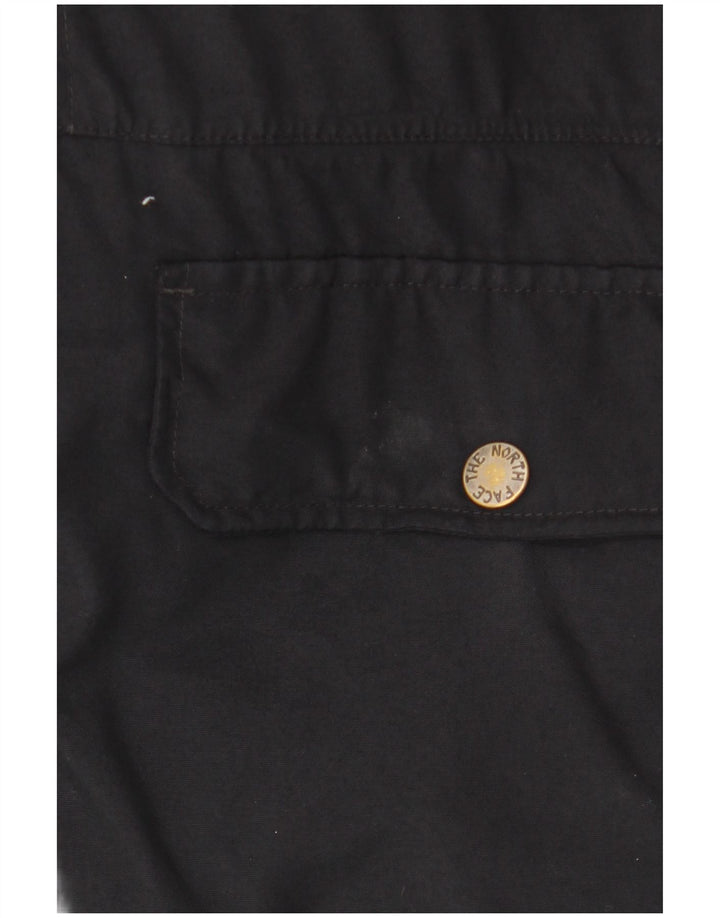 The North Face Chaqueta cortavientos con capucha para hombre Reino Unido 40 Grande Negro Invierno