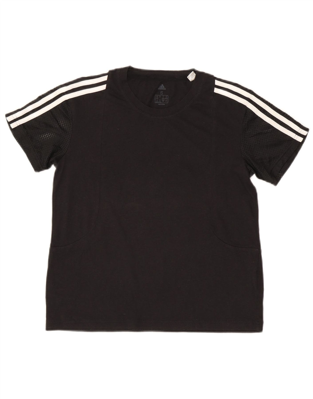 Adidas Camiseta Mujer Top UK 8/10 Small Negro Poliéster
