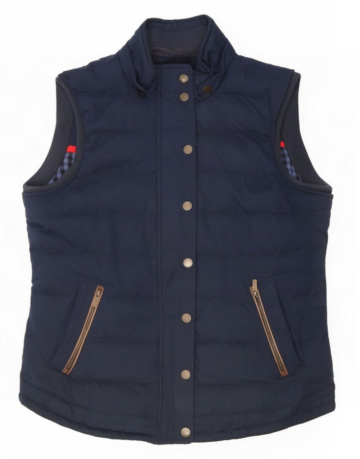 Chaleco acolchado para mujer Fat Face UK 44 Grande Poliéster azul marino