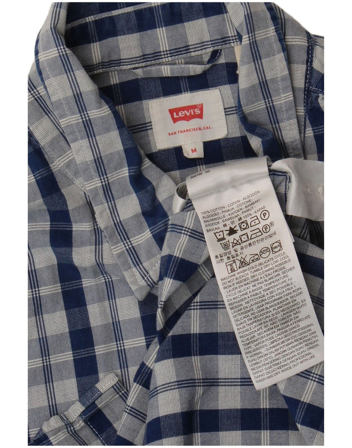 Camisa LEVI'S Hombre Algodón A Cuadros Azul Medio
