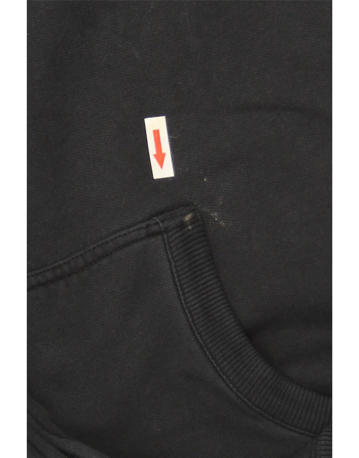 Puma Mens Graphic Chándal Top Chaqueta Grande Negro