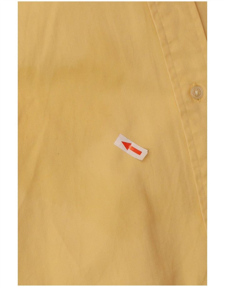 Camisa Tommy Hilfiger Hombre Grande Algodón Amarillo