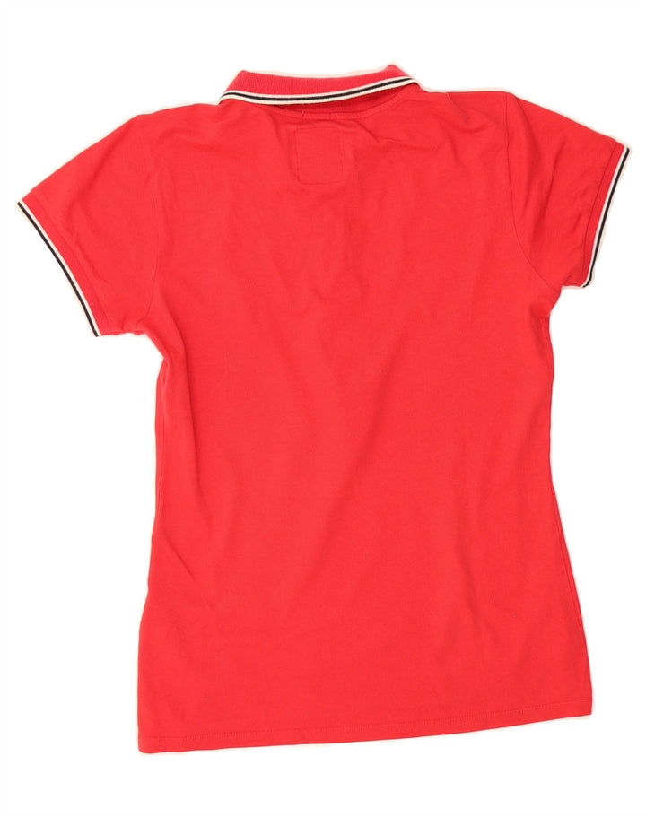 NORTH SAILS Polo para mujer UK 44 Grande Algodón rojo