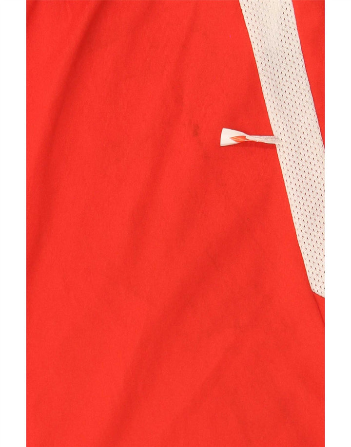 Pantalones cortos deportivos Puma para hombre Poliéster color block rojo medio