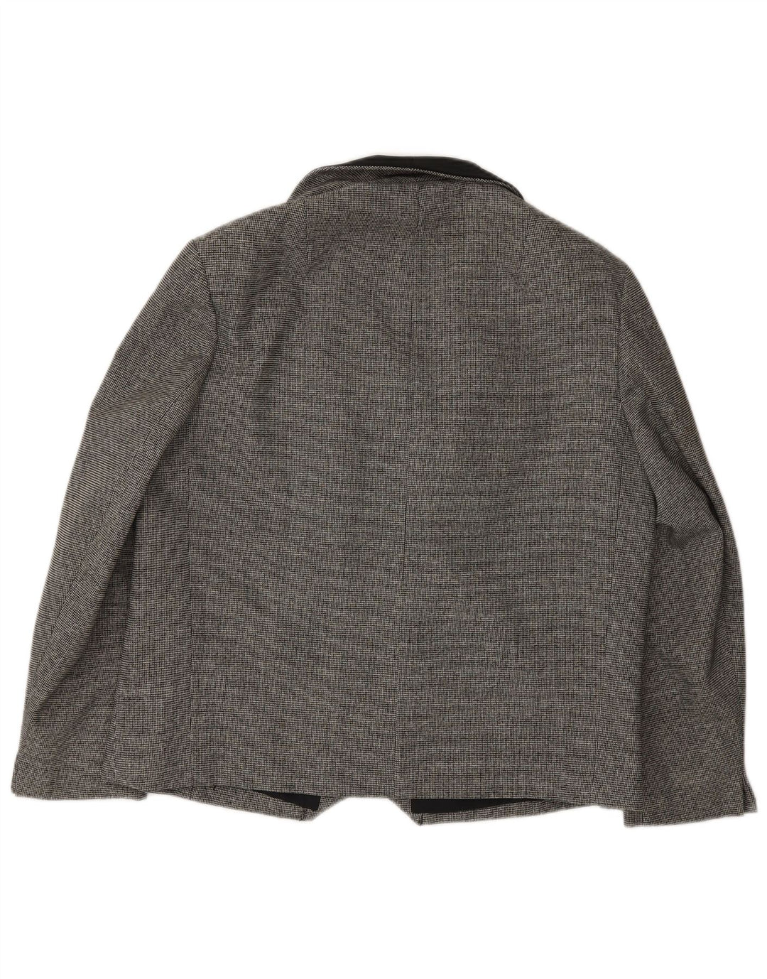 Erle ZF Chaqueta tipo blazer con doble botonadura para mujer UK 46 Large Grey Houndstooth