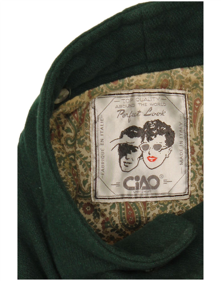 Ciao Chaqueta utilitaria para hombre UK 42 XL Verde