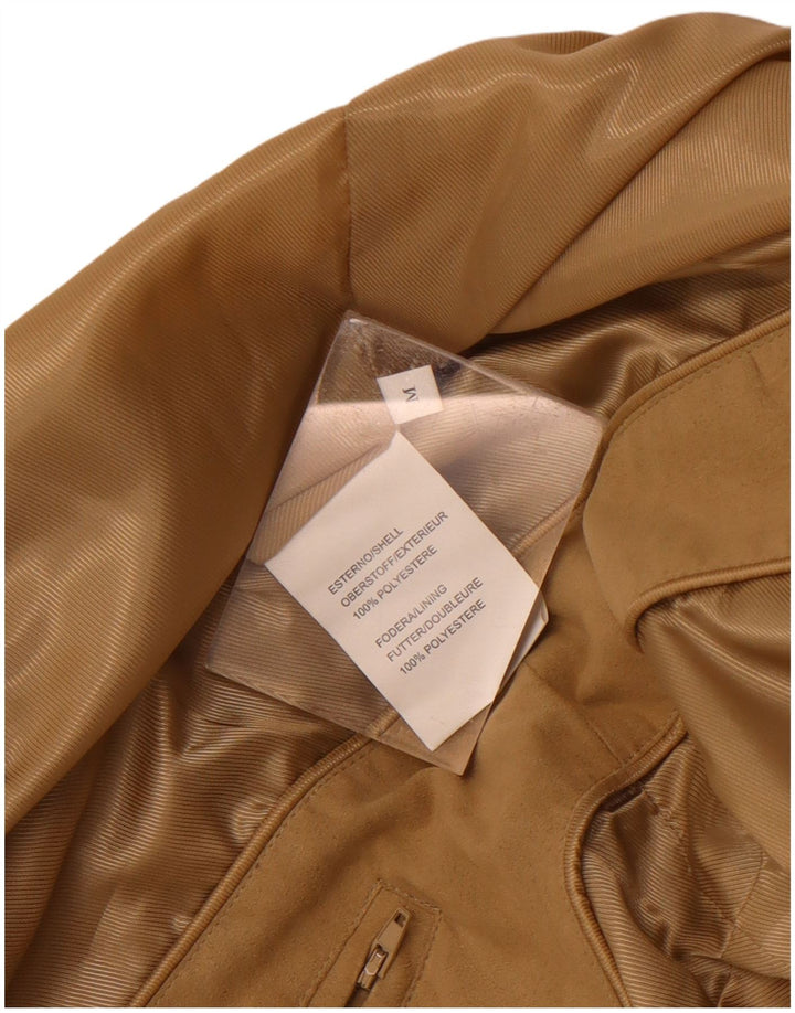 Chaqueta bomber vintage para hombre Reino Unido 38 Poliéster beige medio