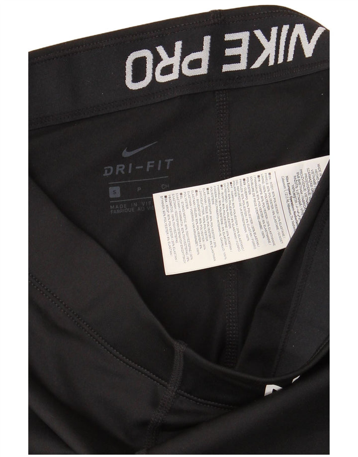Nike Leggings Dri Fit Graphic para mujer UK 8 Small Poliéster negro