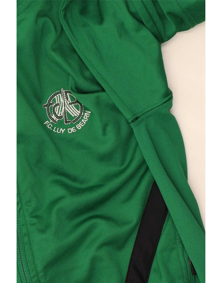 Nike - Chaqueta de chándal Dri Fit para niños, color verde medio, 10-11 años