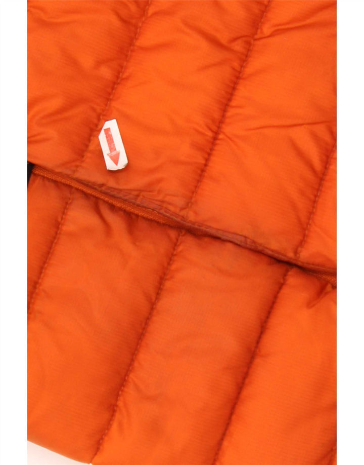 North Sails Chaqueta acolchada con capucha para hombre UK 40 Large Naranja Poliéster