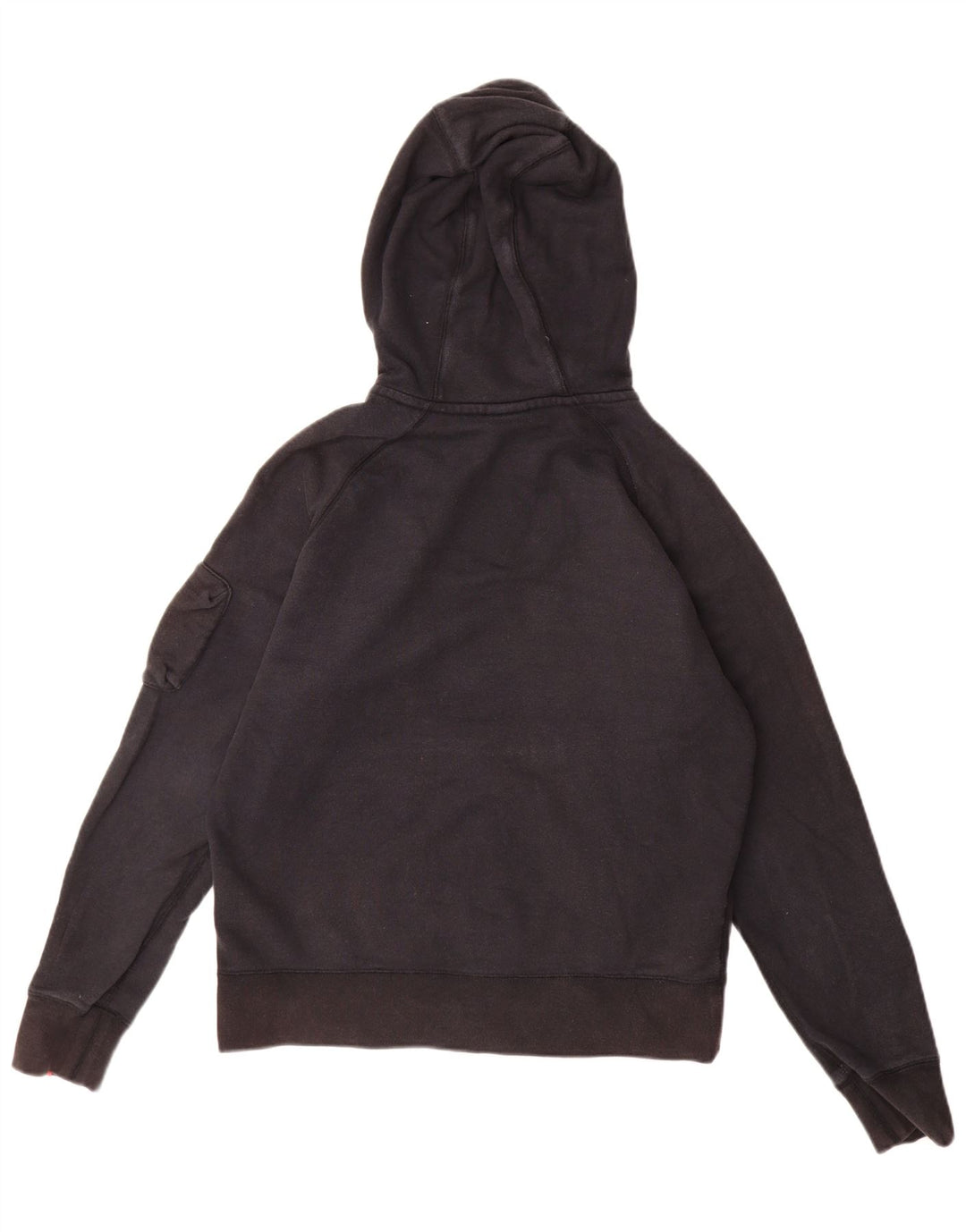 Nike - Sudadera con capucha y cremallera para hombre, tamaño mediano, algodón negro