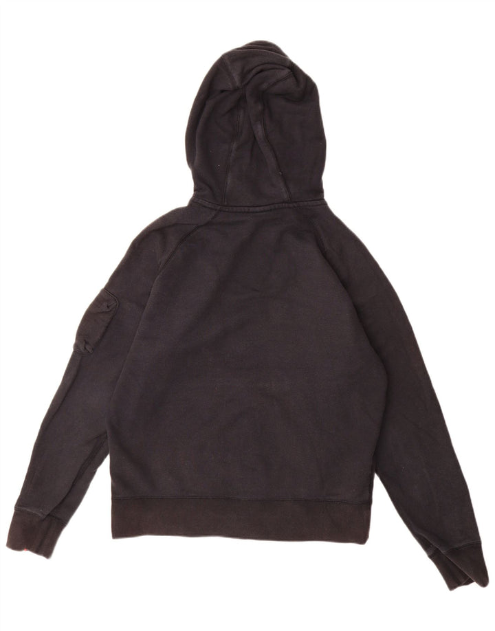 Nike - Sudadera con capucha y cremallera para hombre, tamaño mediano, algodón negro
